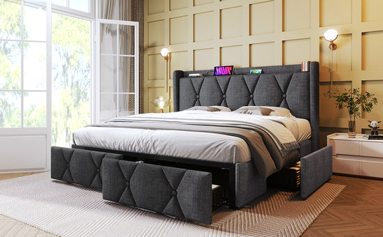 Doppelbett Mit Bettwasche  Mit Matratze